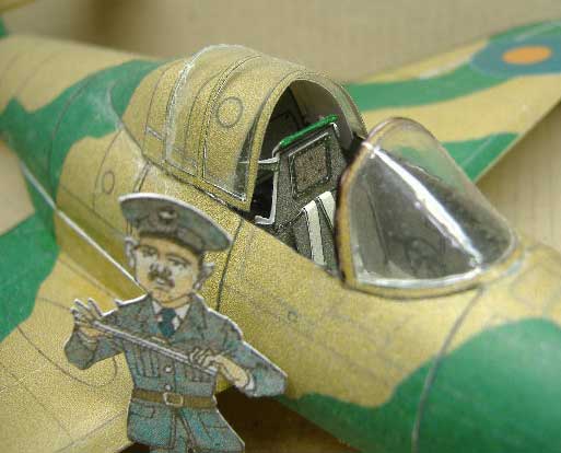 Gloster E28 Canopy details